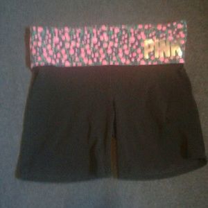 Pink vs yoga shorts
